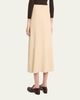 Vince Paneled Suede Maxi Skirt - 3