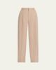 Vince Pleated High-Rise Pants - 1