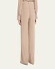 Vince Pleated High-Rise Pants - 3
