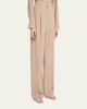 Vince Pleated High-Rise Pants - 4