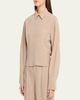 Vince Shirt Jacket with Blouson Back - 4