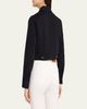 Vince Shrunken Stretch Cotton Jacket - 3