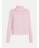 Vince Swing Wool-Cashmere Turtleneck Sweater - 1