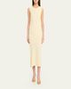 Vince Textured Sleeveless Midi Dress - 2