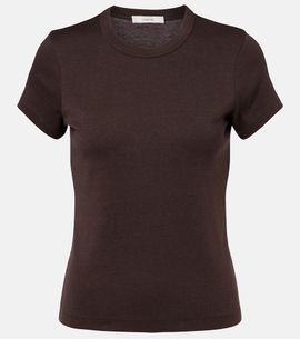 Vince Vince '90s Shrunken cotton-blend T-shirt