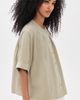 Vince Vince A-Line Gathered Shirt Salted Moss - 4