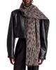 Vince Vince Animal Jacquard Wool & Alpaca Blend Scarf - 1