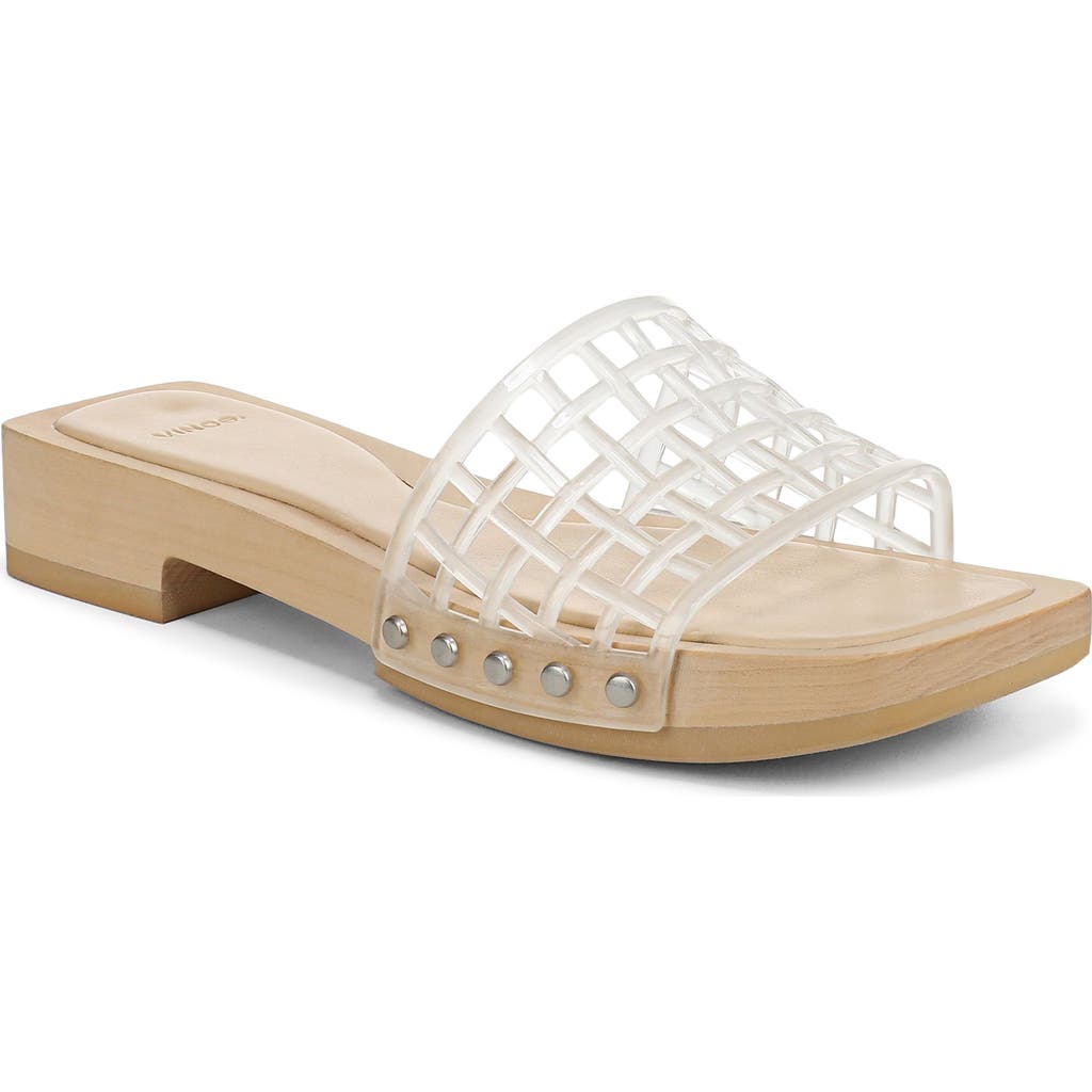 Vince Vince Barbara Jelly Slide Sandal