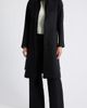 Vince Vince Belted Wool Blend Wrap Coat with Removable Bib - 5