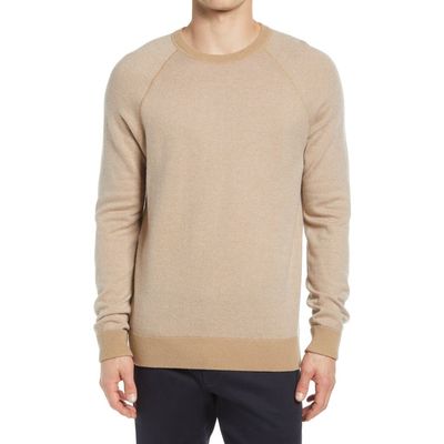 Vince Vince Bird's Eye Wool & Cashmere Pullover