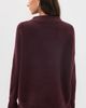 Vince Vince Boiled Cashmere Funnel Neck Pullover Blackberry - 3