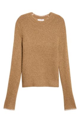 Vince Vince Brushed Boucle Crewneck Sweater