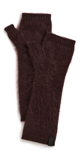 Vince Vince Brushed Cashmere Arm Warmers Fig One