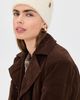 Vince Vince Brushed Cashmere Cuffed Hat Ivory One - 3