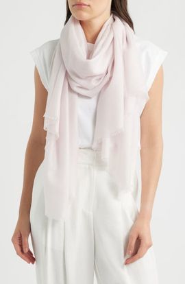 Vince Vince Cashmere Fringe Cashmere