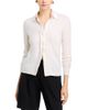 Vince Vince Cashmere Mixed Media Cardigan Sweater - 1
