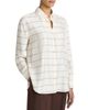 Vince Vince Checked Plaid Button Front Shirt - 3