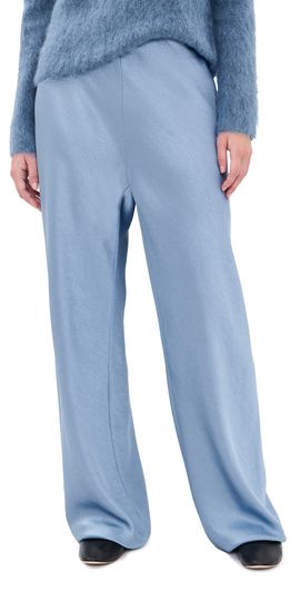 Vince Vince Colette Fluid Satin Bias Pants Delphite