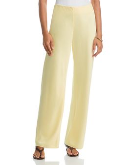 Vince Vince Colette High Waist Crushed Shine Bias Pants