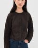 Vince Vince Collarless Cropped Suede Jacket Iron - 2
