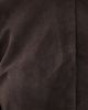 Vince Vince Collarless Cropped Suede Jacket Iron - 6