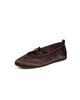 Vince Vince Coralie Satin Ballet Sneakers Ganache - 1