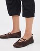 Vince Vince Coralie Satin Ballet Sneakers Ganache - 3