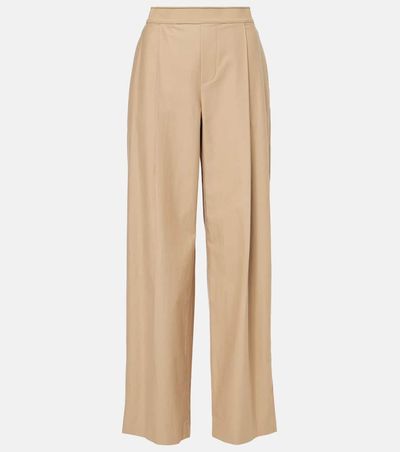 Vince Vince Cotton and wool wide-leg pants