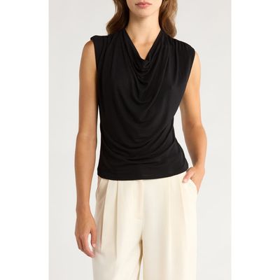 Vince Vince Cowl Neck Sleeveless Top