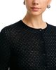 Vince Vince Crewneck Wool-Blend Dot Cardigan - 4