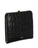 Vince Vince Croc-Embossed Leather Frame Wallet - 3