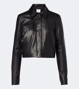 Vince Vince Cropped leather jacket