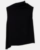 Vince Vince Draped asymmetric crÃªpe top - 1