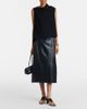 Vince Vince Draped asymmetric crÃªpe top - 5