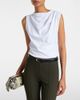 Vince Vince Draped cotton jersey top - 2