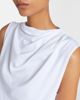 Vince Vince Draped cotton jersey top - 3