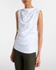 Vince Vince Draped cotton jersey top - 5