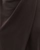 Vince Vince Draped Cowl Blouse Smoked Truffle - 6