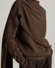 Vince Vince Draped Fringe Scarf Sweater - 4