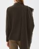 Vince Vince Draped Fringe Scarf Sweater pinewood - 4