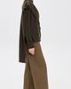 Vince Vince Draped Fringe Scarf Sweater pinewood - 5