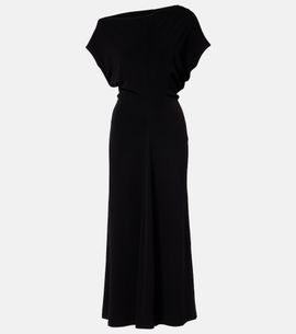 Vince Vince Draped one-shoulder midi dress
