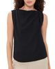 Vince Vince Draped Shoulder Top Black - 1