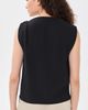 Vince Vince Draped Shoulder Top Black - 3