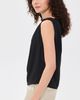Vince Vince Draped Shoulder Top Black - 4