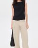 Vince Vince Draped Shoulder Top Black - 5