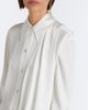 Vince Vince Draped silk-blend satin blouse - 3