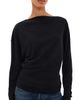 Vince Vince Draped Slash Top Black - 1