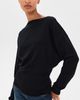 Vince Vince Draped Slash Top Black - 2