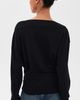Vince Vince Draped Slash Top Black - 3